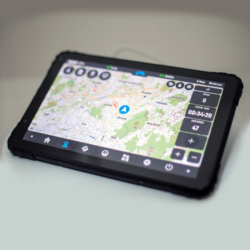 DMD T880X – 8” tablet nawigacyjny Android 14, ultra jasny ekran, GPS High Precision, IP67 (Next Gen) - obrazek 6