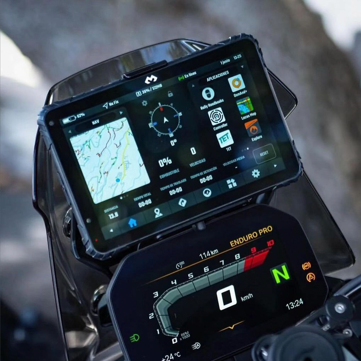 DMD T880X – 8” tablet nawigacyjny Android 14, ultra jasny ekran, GPS High Precision, IP67 (Next Gen) - obrazek 5