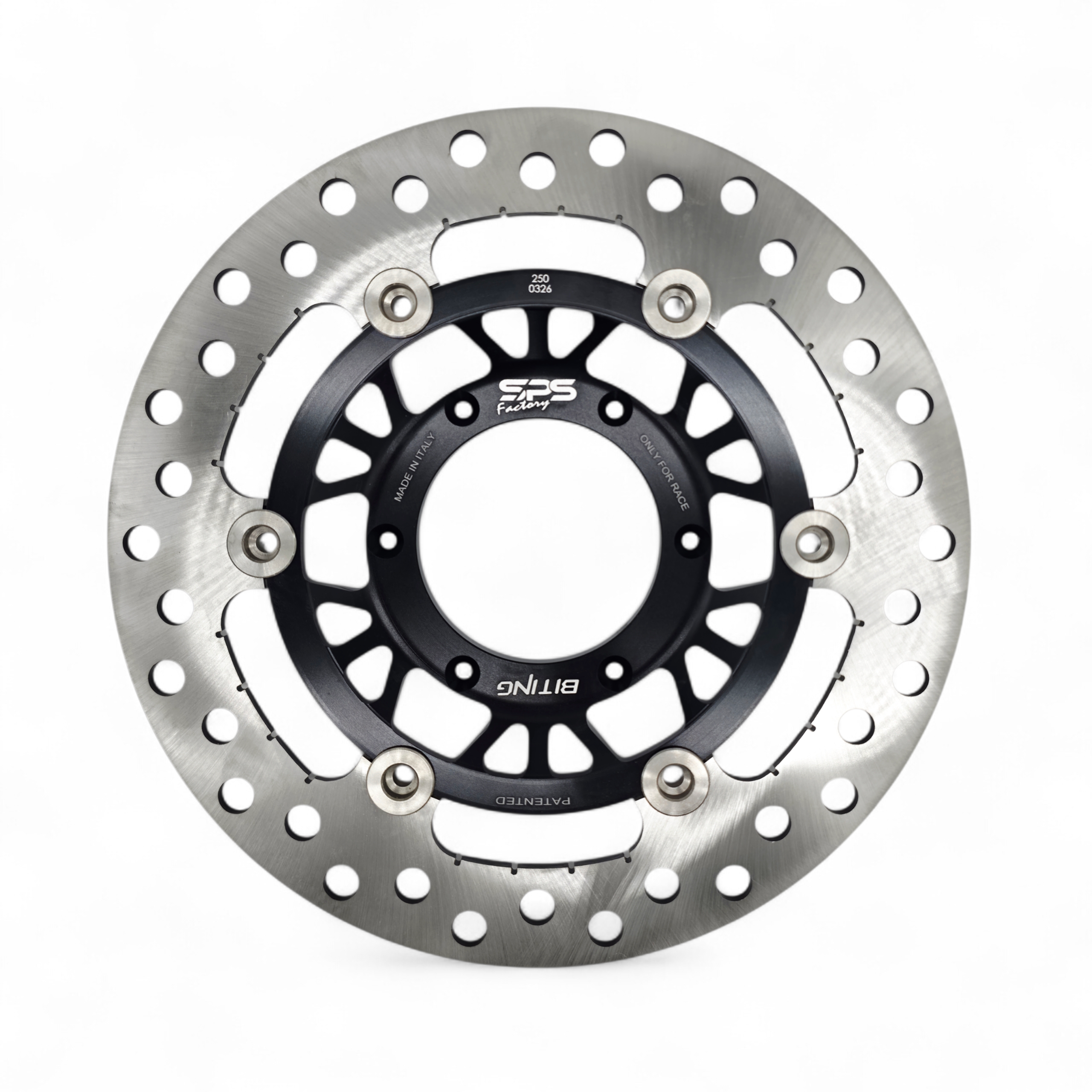 Biting Performance tarcze Double Disc Supermoto – komplet 240 / 250 mm - obrazek 2